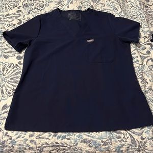 Women's Navy Catarina™ - One-Pocket Scrub Top - L / Navy